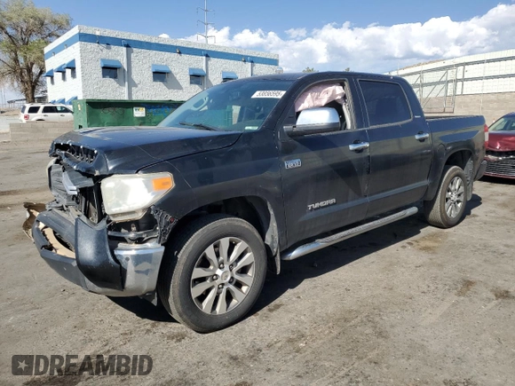 2017 Toyota Tundra Limited с VIN 5TFHW5F15HX645342, выставлен на аукционе Copart как лот 53856595 с пробегом 142 099 миль миль и Списание • Salvage title. История ставок и продаж доступна на DreamBid. Изображение 1.