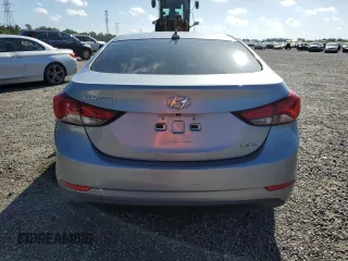 2015 Hyundai Elantra SE with VIN 5NPDH4AE3FH585499, listed as a Copart auction lot 61056805 with 126,452 mi miles and Salvage title. Bid and sale history available at DreamBid. Image 6.