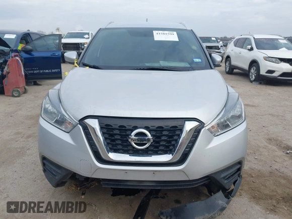 2019 Nissan Kicks S with VIN 3N1CP5CU7KL544735, listed as a IAAI auction lot 41581599 with 135,348 mi miles and . Bid and sale history available at DreamBid. Image 12.