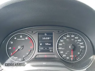 2019 Audi A3 Premium with VIN WAUAUGFF1K1011810, listed as a IAAI auction lot 41085240 with 51,644 mi miles and . Bid and sale history available at DreamBid. Image 7.