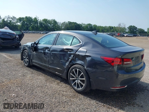 2016 Acura TLX Advance with VIN 19UUB3F71GA000306, listed as a IAAI auction lot 42579640 with 150,764 mi miles and . Bid and sale history available at DreamBid. Image 3.