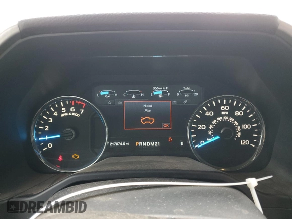 2015 Ford F-150 XLT with VIN 1FTEW1EG2FFB17259, listed as a Copart auction lot 46530595 with 217,074 mi miles and Salvage Title. Bid and sale history available at carsss.com. Image 9.