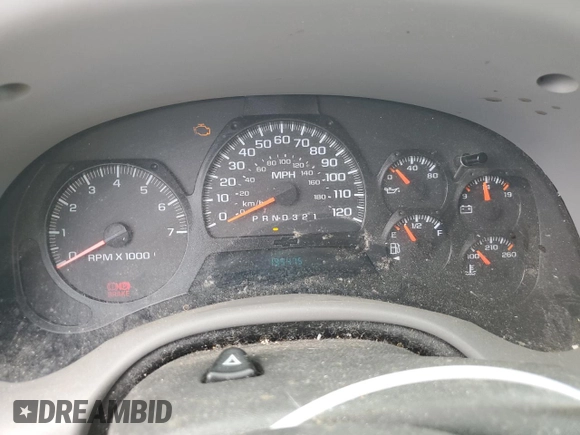 2006 Chevrolet TrailBlazer LS with VIN 1GNDS13S762115987, listed as a Copart auction lot 58475494 with 199,475 mi miles and Salvage Title. Bid and sale history available at DreamBid. Image 9.