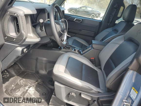 2024 Ford Bronco Big Bend with VIN 1FMDE7BH4RLB04707, listed as a Copart auction lot 50631485 with 3,626 mi miles and Salvage Title. Bid and sale history available at DreamBid. Image 7.