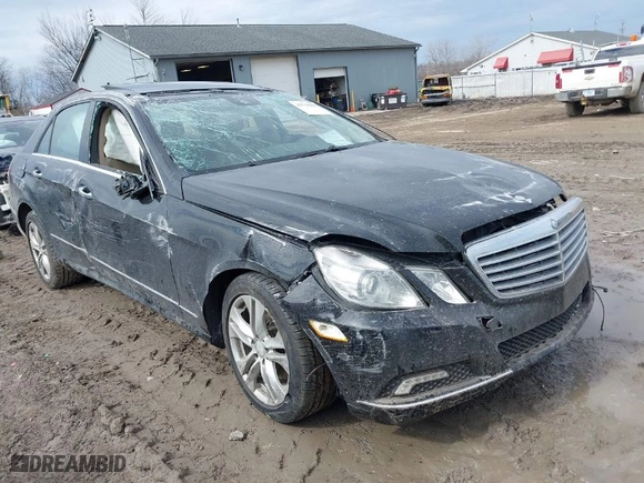 2010 Mercedes-Benz E-Class E 350 Luxury with VIN WDDHF8HB6AA240760, listed as a IAAI auction lot 41718437 with 1 mi miles. Bid and sale history available at carsss.com. Image 1.
