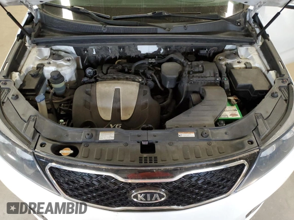 2011 Kia Sorento SX with VIN 5XYKW4A28BG133942, listed as a Copart auction lot 50219905 with 143,515 mi miles and Salvage Title. Bid and sale history available at carsss.com. Image 12.
