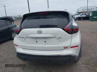 2024 Nissan Murano SL with VIN 5N1AZ2CJ8RC119142, listed as a IAAI auction lot 41217264 with 6,793 mi miles. Bid and sale history available at carsss.com. Image 17.