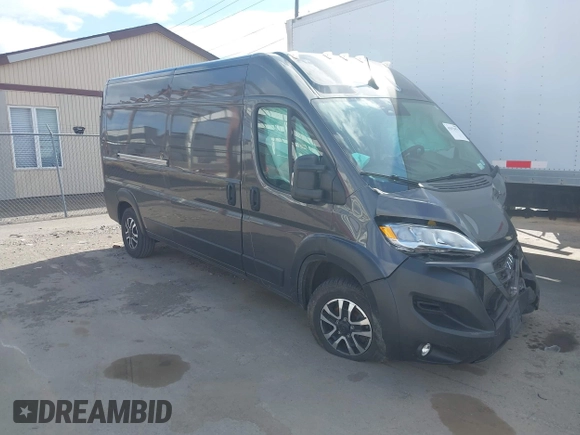 2023 Ram ProMaster Cargo with VIN 3C6LRVDG7PE547718, listed as a IAAI auction lot 41973977 with 34,178 mi miles. Bid and sale history available at carsss.com. Image 1.