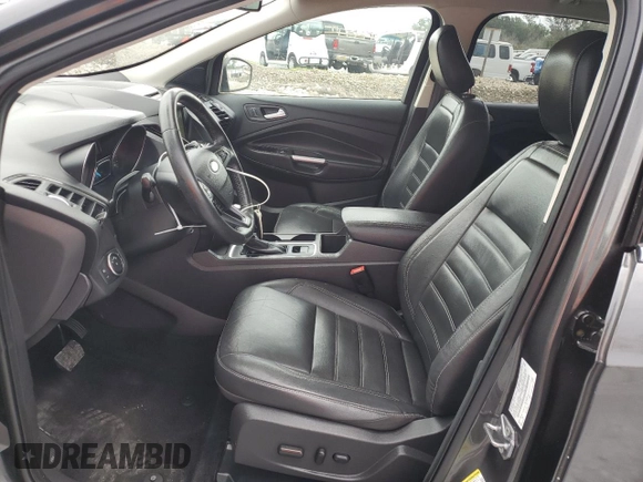 2018 Ford Escape Titanium with VIN 1FMCU9J90JUA75550, listed as a Copart auction lot 63339315 with Not provided miles and Clean title. Bid and sale history available at DreamBid. Image 7.