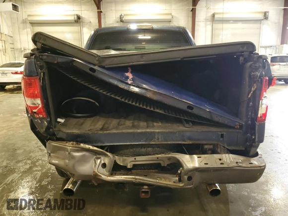 2006 Ford F-150 XLT with VIN 1FTPW14596FA25798, listed as a Copart auction lot 62671295 with 135,903 mi miles and Salvage title. Bid and sale history available at DreamBid. Image 6.