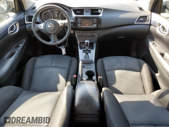 2017 Nissan Sentra S with VIN 3N1AB7AP3HY392978, listed as a Copart auction lot 47492374 with 55,888 mi miles and Salvage title. Bid and sale history available at DreamBid. Image 8.