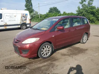 2009 Mazda 5 Sport z VIN JM1CR293590336137, wystawiony jako Copart lot #64126865 z przebiegiem 167 361 mil mil oraz Szkoda całkowita • Salvage title. Historia ofert i sprzedaży dostępna na DreamBid. Obrazek 1.