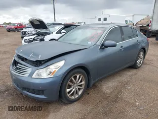 2008 Infiniti G35 Sedan Journey with VIN JNKBV61EX8M206632, listed as a IAAI auction lot 40984795 with 211,871 mi miles. Bid and sale history available at carsss.com. Image 2.