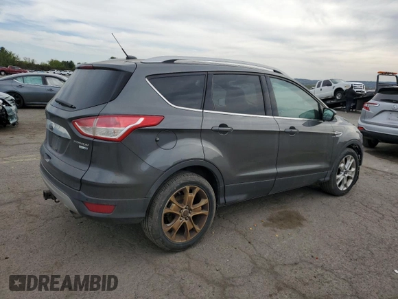 2016 Ford Escape Titanium with VIN 1FMCU9J95GUC17688, listed as a Copart auction lot 53234575 with 124,030 mi miles and Salvage Title. Bid and sale history available at DreamBid. Image 3.
