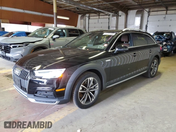 2019 Audi A4 allroad Premium Plus z VIN WA18NAF44KA037404, wystawiony jako Copart lot #37731484 z przebiegiem 28 037 mil mil oraz . Historia ofert i sprzedaży dostępna na DreamBid. Obrazek 1.