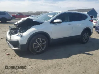 2021 Honda CR-V EX with VIN 2HKRW2H53MH655568, listed as a Copart auction lot 52076655 with 76,848 mi miles and Salvage title. Bid and sale history available at DreamBid. Image 1.