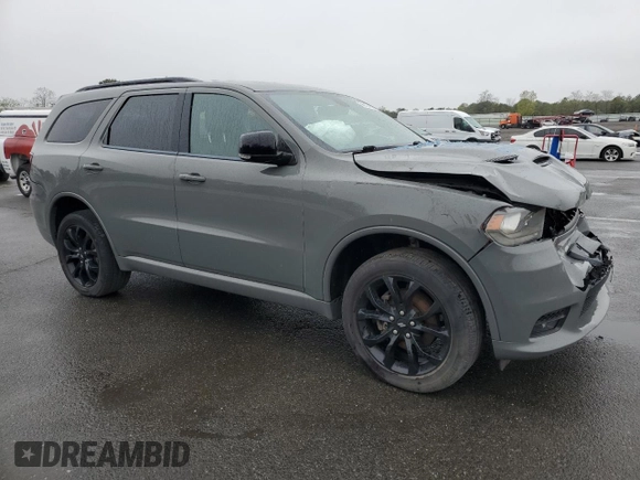 2020 Dodge Durango GT Plus with VIN 1C4RDJDG4LC394727, listed as a Copart auction lot 56004455 with 23,699 mi miles and Non repairable. Bid and sale history available at DreamBid. Image 4.
