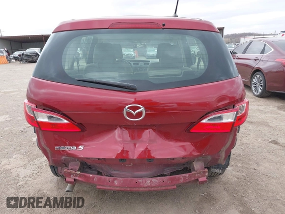 2014 Mazda Mazda5 Sport with VIN JM1CW2BL1E0171734, listed as a IAAI auction lot 41815309 with 107,330 mi miles. Bid and sale history available at carsss.com. Image 17.