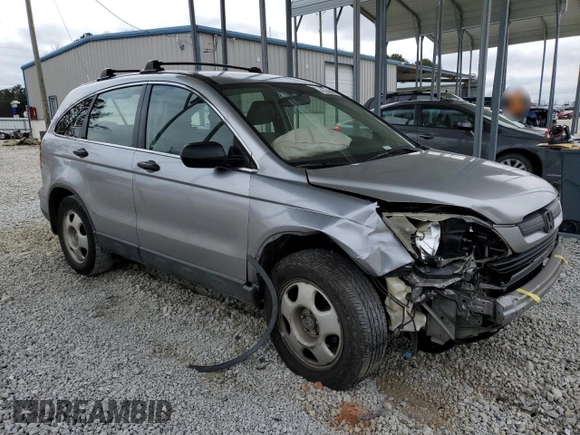 2007 Honda CR-V LX with VIN JHLRE38337C006539, listed as a Copart auction lot 47698005 with 143,858 mi miles and Salvage Title. Bid and sale history available at carsss.com. Image 4.