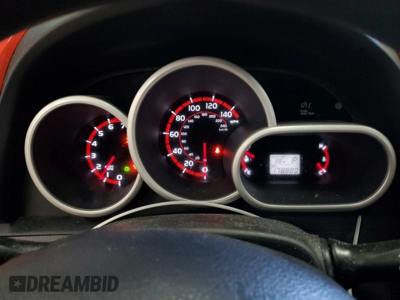 2010 Pontiac Vibe with VIN 5Y2SM6E03AZ417893, listed as a Copart auction lot 44311475 with 178,880 mi miles and Salvage Title. Bid and sale history available at carsss.com. Image 9.