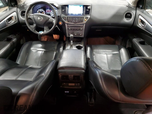 2017 Nissan Pathfinder SL with VIN 5N1DR2MM6HC684865, listed as a Copart auction lot 54180065 with 141,716 mi miles and Clean Title. Bid and sale history available at DreamBid. Image 8.
