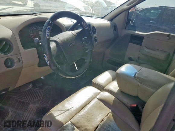 2008 Ford F-150 XL with VIN 1FTRF14W58KE32917, listed as a Copart auction lot 50548765 with 227,525 mi miles and Clean title. Bid and sale history available at DreamBid. Image 8.
