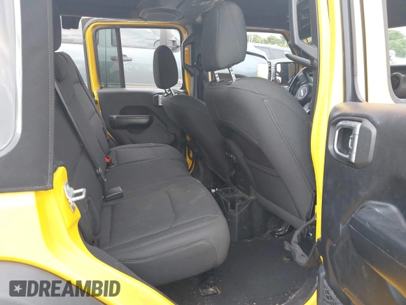 2020 Jeep Wrangler Unlimited Sport Altitude с VIN 1C4HJXDG8LW215899, выставлен на аукционе IAAI как лот 40909335 с пробегом 41 356 миль миль и . История ставок и продаж доступна на DreamBid. Изображение 8.