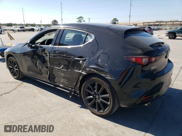2023 Mazda Mazda3 Hatchback 2.5 S Premium with VIN JM1BPAMM1P1621999, listed as a Copart auction lot 77972854 with 12,411 mi miles and Salvage Title. Bid and sale history available at carsss.com. Image 2.