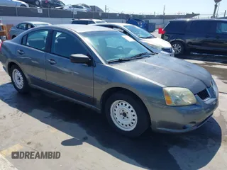 2004 Mitsubishi Galant ES with VIN 4A3AB36F84E107959, listed as a IAAI auction lot 41972355 with 254,181 mi miles. Bid and sale history available at carsss.com. Image 1.