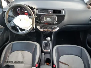 2017 Kia Rio EX with VIN KNADN4A39H6058651, listed as a Copart auction lot 78349644 with 43,859 mi miles and Salvage Title. Bid and sale history available at carsss.com. Image 8.