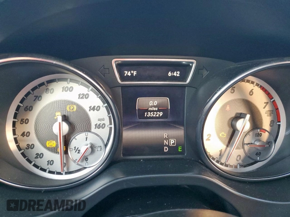 2014 Mercedes-Benz CLA 250 with VIN WDDSJ4EB5EN147700, listed as a Copart auction lot 57957115 with 135,229 mi miles and Salvage title. Bid and sale history available at DreamBid. Image 9.