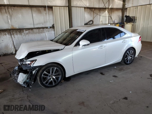 2020 Lexus IS 300 with VIN JTHDA1D28L5107769, listed as a Copart auction lot 79341354 with 59,659 mi miles and Salvage title. Bid and sale history available at DreamBid. Image 1.