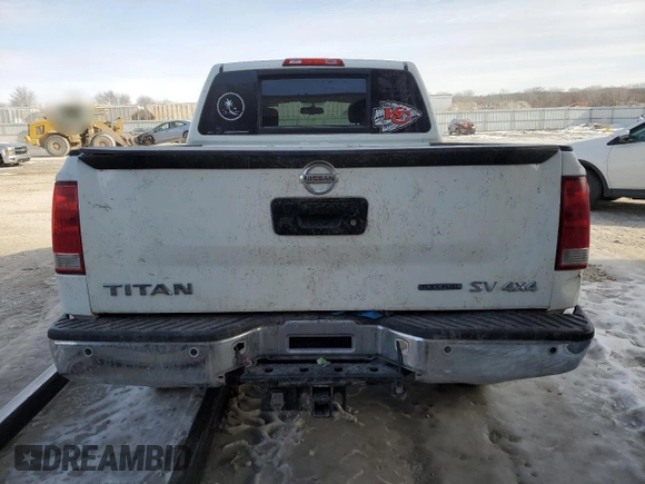 2013 Nissan Titan Pro-4X with VIN 1N6BA0EC8DN305146, listed as a Copart auction lot 86733324 with 196,752 mi miles and Clean title. Bid and sale history available at DreamBid. Image 6.