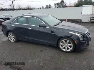 2013 Cadillac ATS z VIN 1G6AA5RA3D0163096, wystawiony jako Copart lot #51868075 z przebiegiem 93 074 mil mil oraz Szkoda całkowita • Salvage title. Historia ofert i sprzedaży dostępna na DreamBid. Obrazek 4.