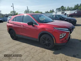 2024 Mitsubishi Eclipse Cross LE with VIN JA4ATVAAXRZ016922, listed as a Copart auction lot 59605735 with 41,133 mi miles and Salvage title. Bid and sale history available at DreamBid. Image 4.