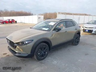 2025 Mazda CX-30 2.5 Carbon Turbo with VIN 3MVDMBXY5SM788253, listed as a IAAI auction lot 41785313 with 1,026 mi miles. Bid and sale history available at carsss.com. Image 2.