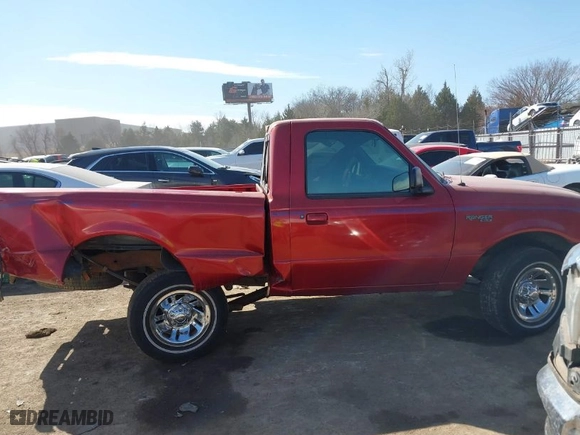 1998 Ford Ranger XL with VIN 1FTYR10C5WUA05981, listed as a IAAI auction lot 41676687 with 189,285 mi miles. Bid and sale history available at carsss.com. Image 13.