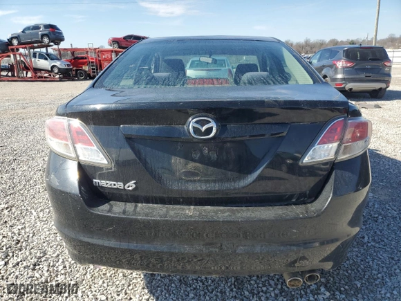 2012 Mazda Mazda6 i Touring with VIN 1YVHZ8DH8C5M18556, listed as a Copart auction lot 45949845 with 0 mi miles and Salvage Title. Bid and sale history available at carsss.com. Image 6.