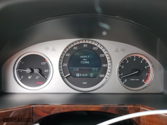 2012 Mercedes-Benz GLK-Class GLK 350 with VIN WDCGG5GB1CF868762, listed as a Copart auction lot 53148265 with 72,398 mi miles and Salvage Title. Bid and sale history available at carsss.com. Image 9.
