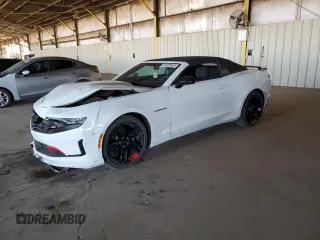 2022 Chevrolet Camaro 1LT with VIN 1G1FB3DS1N0129155, listed as a Copart auction lot 54380425 with 21,079 mi miles and Salvage Title. Bid and sale history available at carsss.com. Image 1.