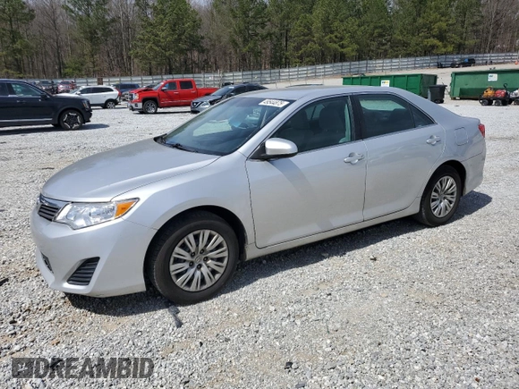 2012 Toyota Camry L with VIN 4T1BF1FK3CU576339, listed as a Copart auction lot 49544875 with 170,705 mi miles and Salvage Title. Bid and sale history available at carsss.com. Image 1.