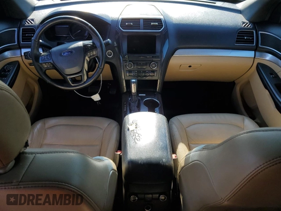 2017 Ford Explorer XLT with VIN 1FM5K7D80HGA70539, listed as a Copart auction lot 62291165 with 134,476 mi miles and Salvage title. Bid and sale history available at DreamBid. Image 8.
