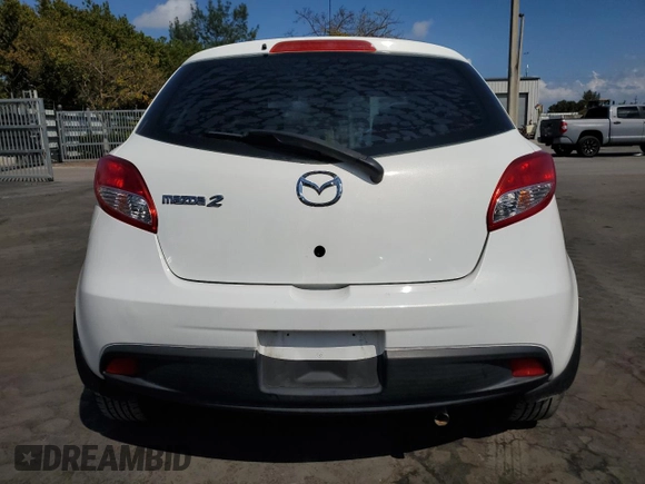 2014 Mazda 2 Sport with VIN JM1DE1KY2E0185624, listed as a Copart auction lot 50622285 with 73,590 mi miles and Salvage Title. Bid and sale history available at carsss.com. Image 6.