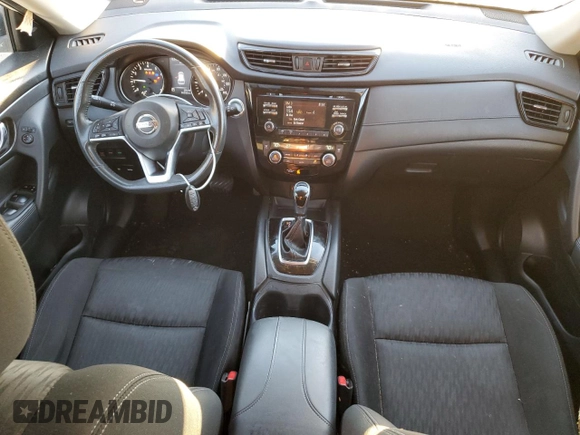 2017 Nissan Rogue SV with VIN KNMAT2MV4HP608278, listed as a Copart auction lot 77073104 with 96,260 mi miles and Salvage Title. Bid and sale history available at carsss.com. Image 8.