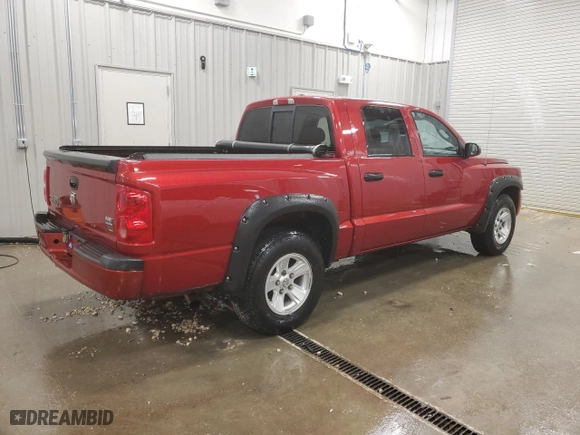 2008 Dodge Dakota SLT with VIN 1D7HW48N58S536165, listed as a Copart auction lot 78417274 with 182,048 mi miles and Clean Title. Bid and sale history available at carsss.com. Image 3.
