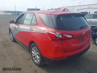2020 Chevrolet Equinox LS with VIN 3GNAXSEV6LS576955, listed as a IAAI auction lot 41476217 with 152,248 mi miles. Bid and sale history available at carsss.com. Image 3.