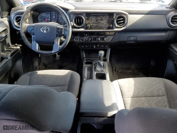 2018 Toyota Tacoma SR with VIN 3TMCZ5AN4JM126158, listed as a Copart auction lot 46754565 with 33,566 mi miles and Salvage Title. Bid and sale history available at carsss.com. Image 8.