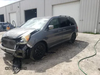 2008 Honda Odyssey EX с VIN 5FNRL38438B067079, выставлен на аукционе Copart как лот 59496625 с пробегом 275 246 миль миль и Списание • Salvage title. История ставок и продаж доступна на DreamBid. Изображение 1.