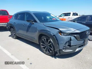 2023 Mazda CX-50 Premium Plus with VIN 7MMVABEY9PN112449, listed as a IAAI auction lot 42376323 with 62,548 mi miles and . Bid and sale history available at DreamBid. Image 1.