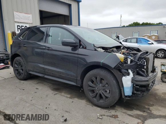 2023 Ford Edge SE with VIN 2FMPK4G9XPBA53152, listed as a Copart auction lot 57640735 with 16,117 mi miles and Salvage title. Bid and sale history available at DreamBid. Image 4.